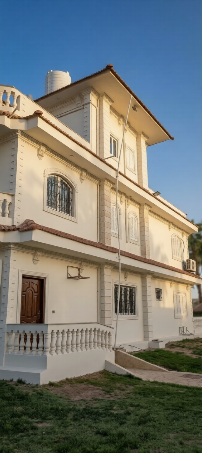 مساحات خضراء وجلسات خارجية هادئة